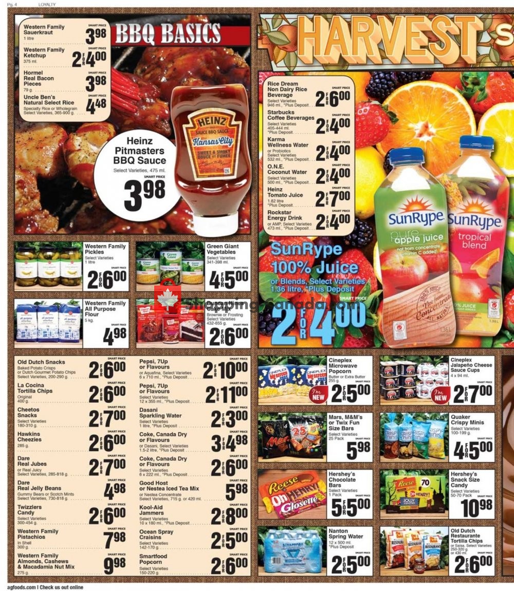 AG Foods flyer from Friday October 12, 2018 to Thursday October 18, 2018 - page 4