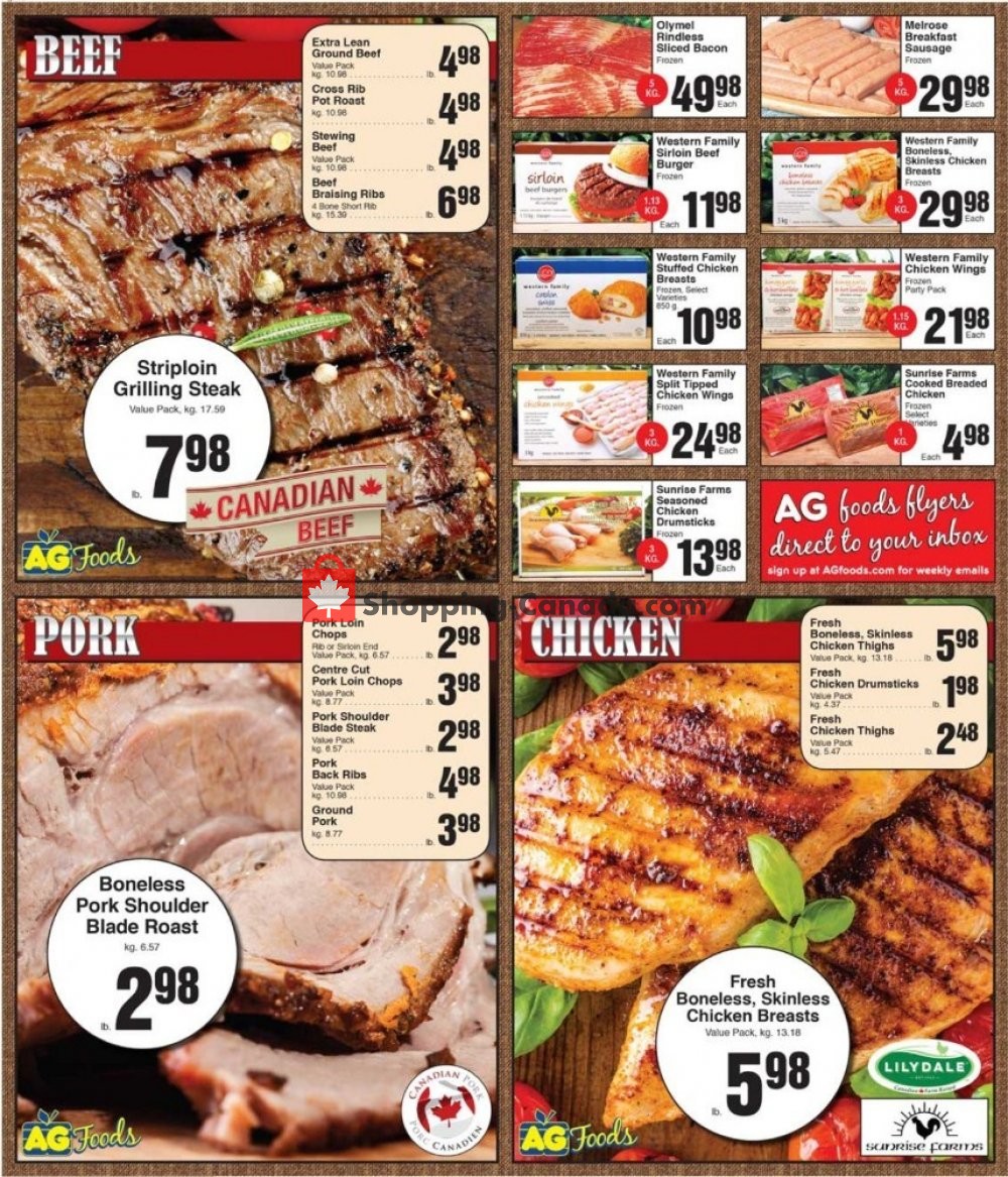AG Foods flyer from Sunday October 21, 2018 to Saturday November 3, 2018 - page 10