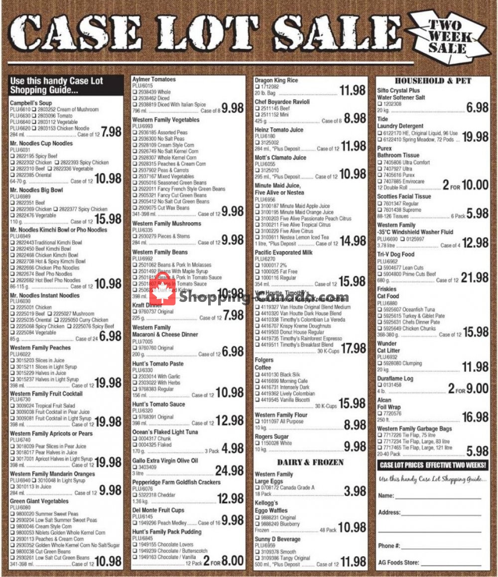 AG Foods flyer from Sunday October 21, 2018 to Saturday November 3, 2018 - page 2