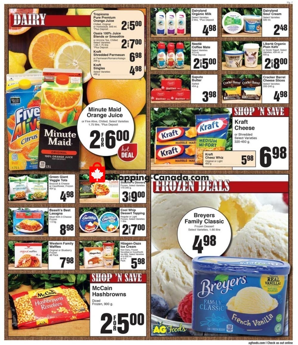AG Foods flyer from Sunday October 7, 2018 to Saturday October 13, 2018 - page 7