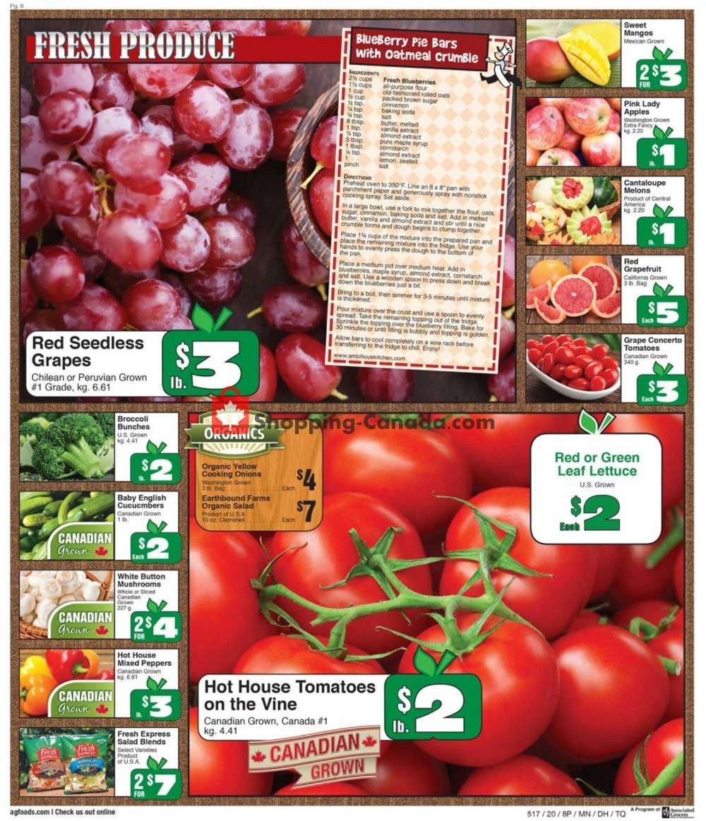 AG Foods flyer from Sunday April 19, 2020 to Saturday April 25, 2020 - page 8