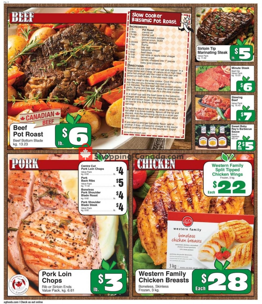 AG Foods flyer from Sunday April 21, 2019 to Saturday April 27, 2019 - page 2