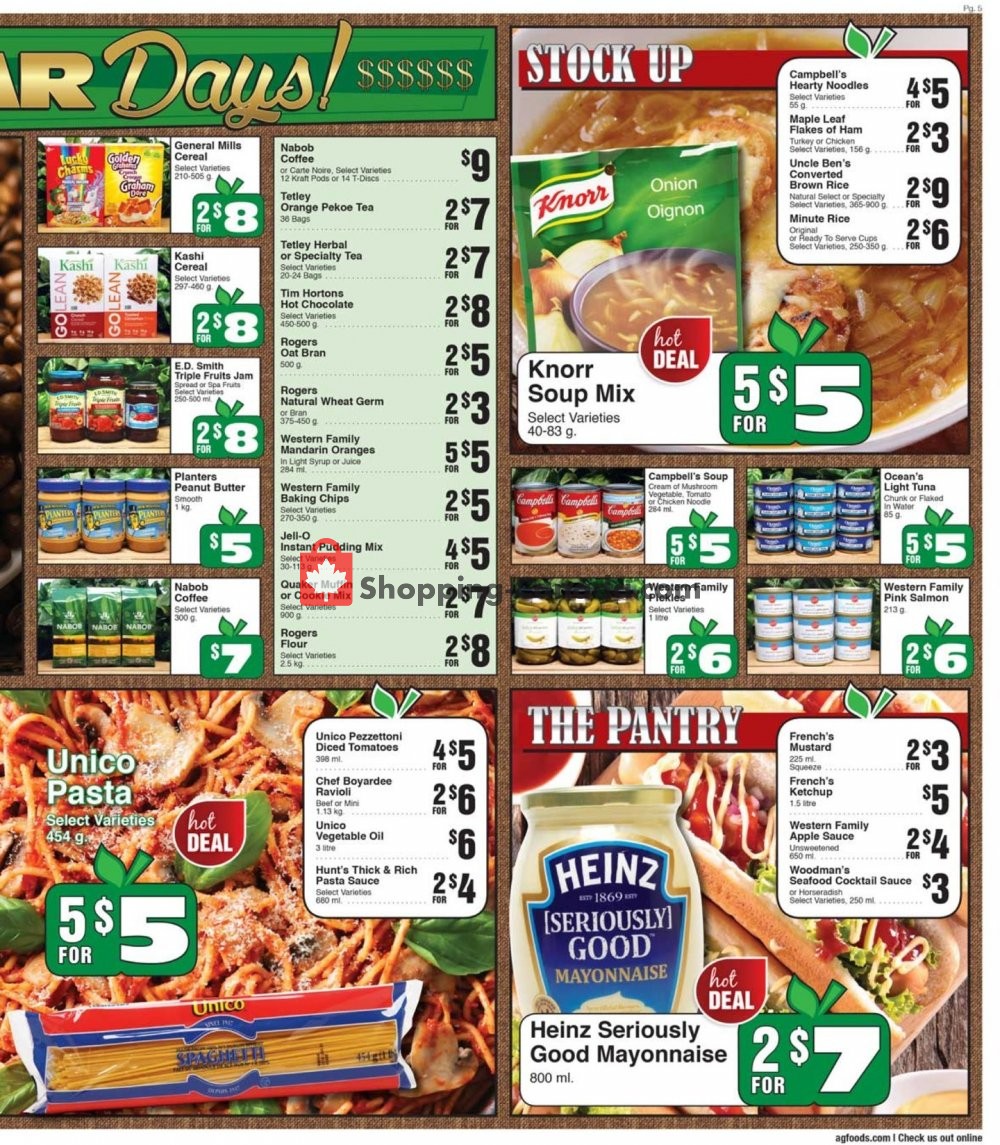 AG Foods flyer from Sunday April 21, 2019 to Saturday April 27, 2019 - page 5