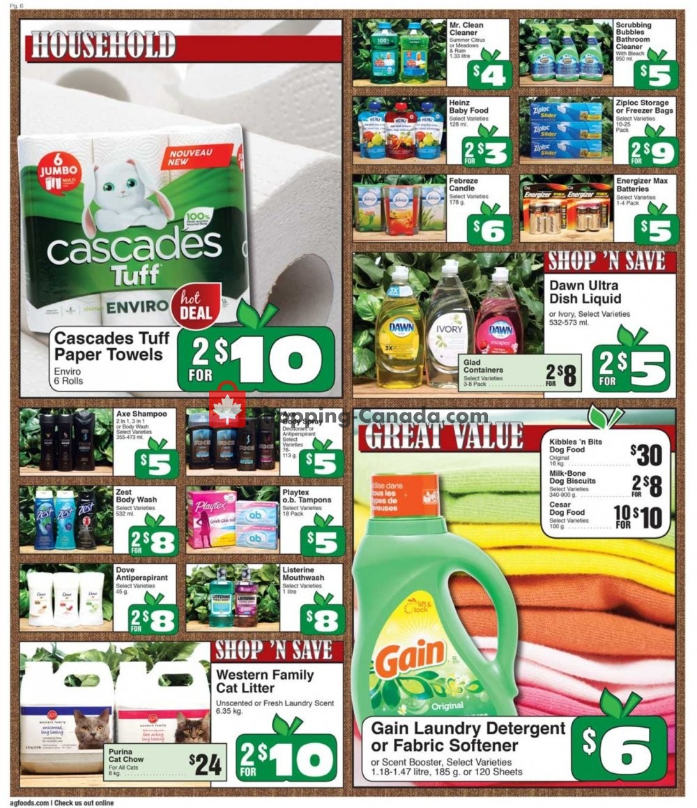 AG Foods flyer from Sunday April 21, 2019 to Saturday April 27, 2019 - page 6