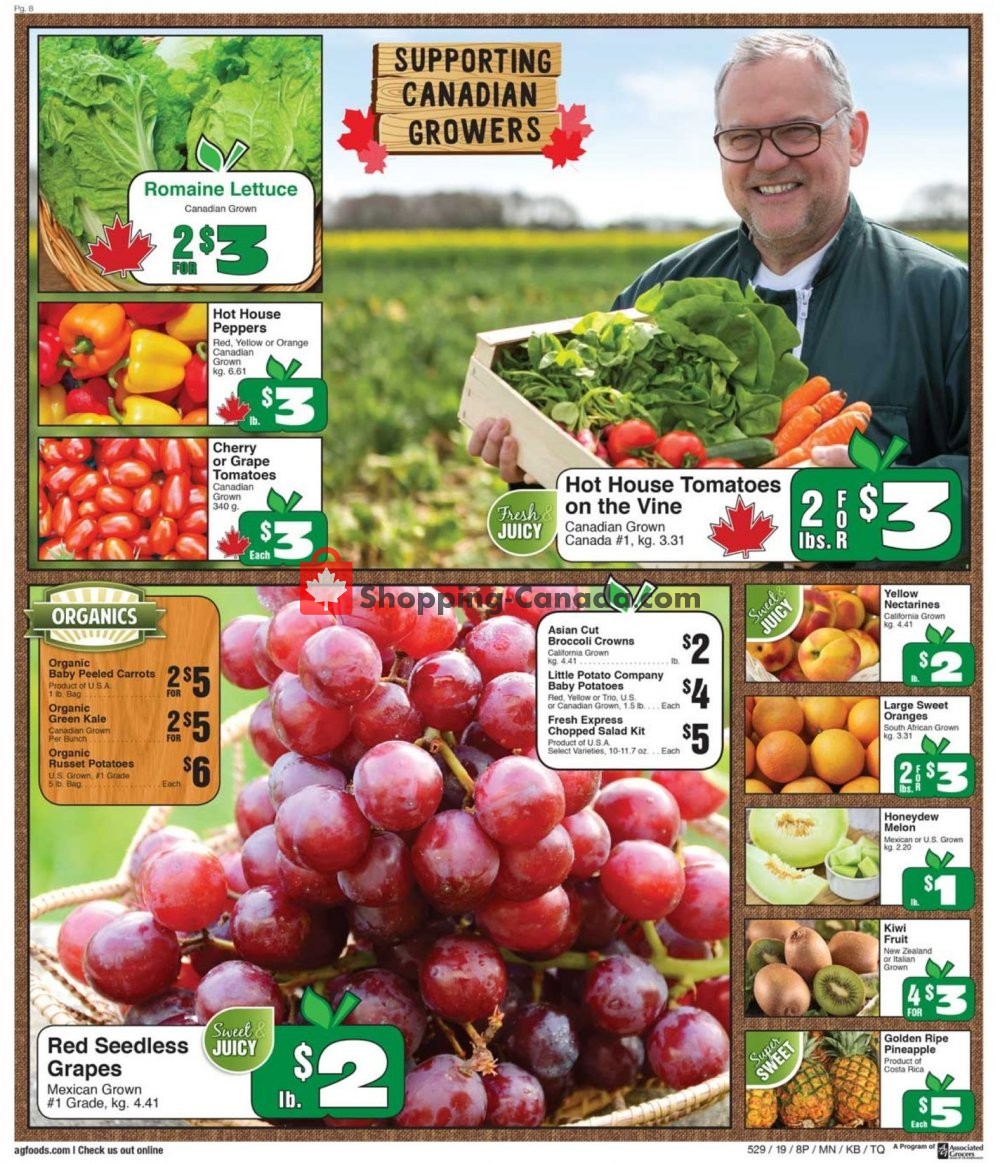 AG Foods flyer from Sunday July 14, 2019 to Saturday July 20, 2019 - page 8