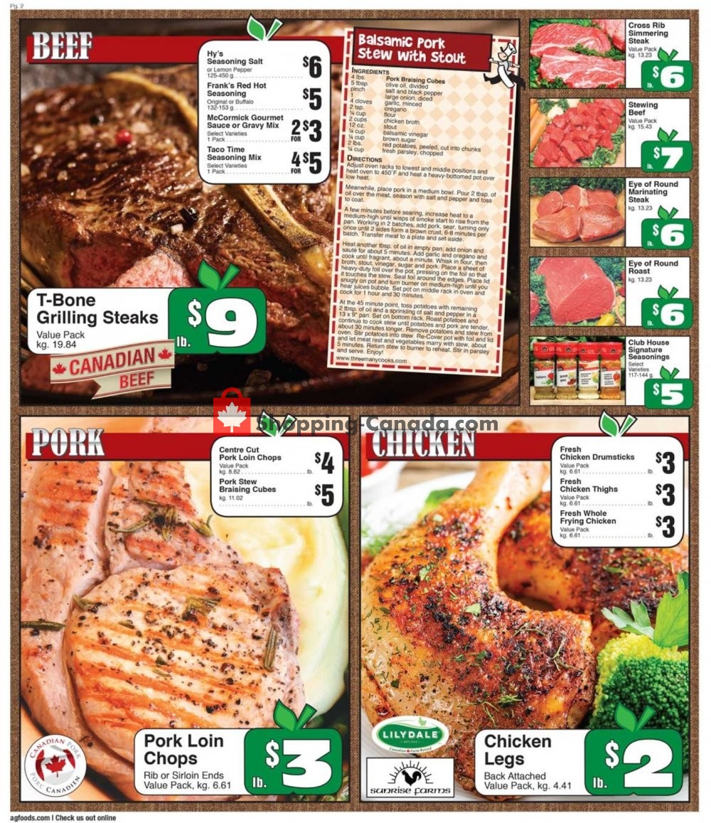 AG Foods flyer from Friday January 31, 2020 to Thursday February 6, 2020 - page 2