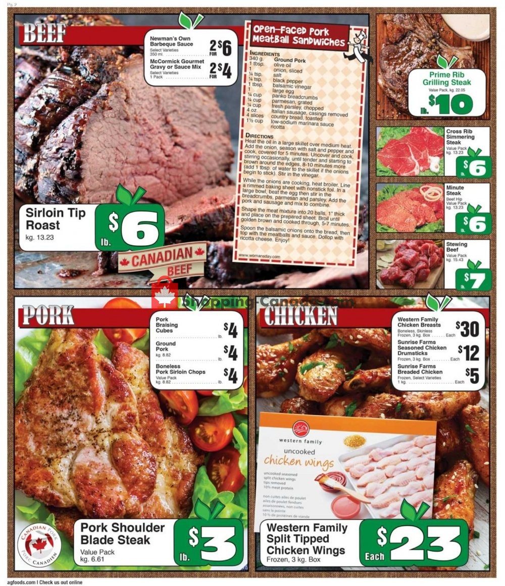 AG Foods flyer from Friday November 8, 2019 to Thursday November 14, 2019 - page 2