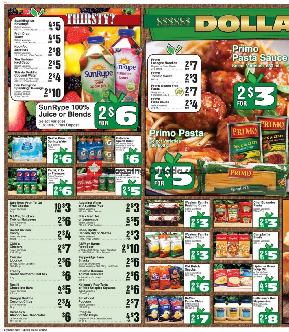 AG Foods flyer from Friday November 8, 2019 to Thursday November 14, 2019 - page 4