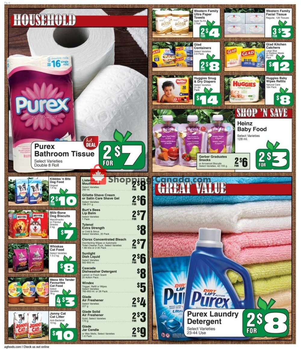AG Foods flyer from Friday November 8, 2019 to Thursday November 14, 2019 - page 6