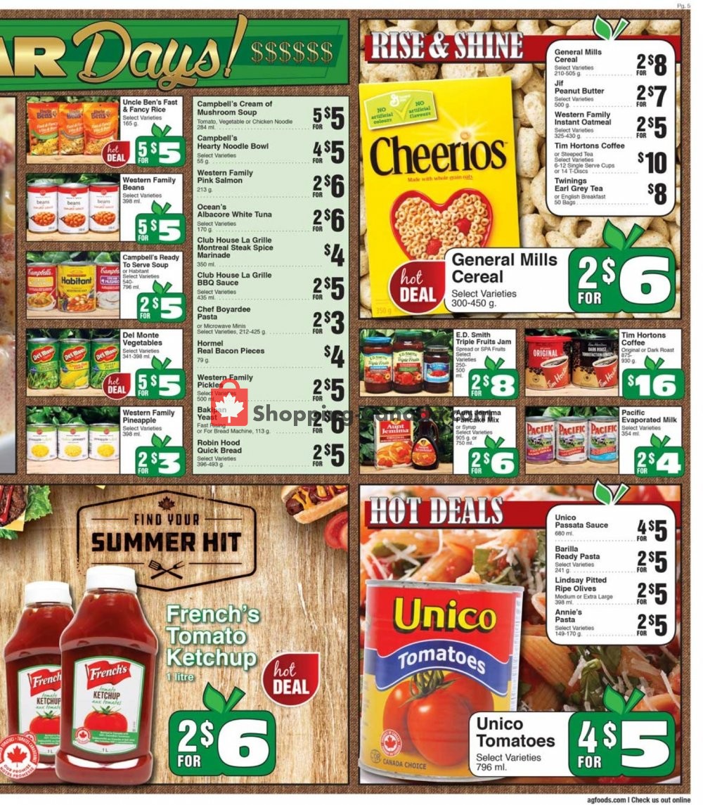 AG Foods flyer from Friday July 12, 2019 to Thursday July 18, 2019 - page 5