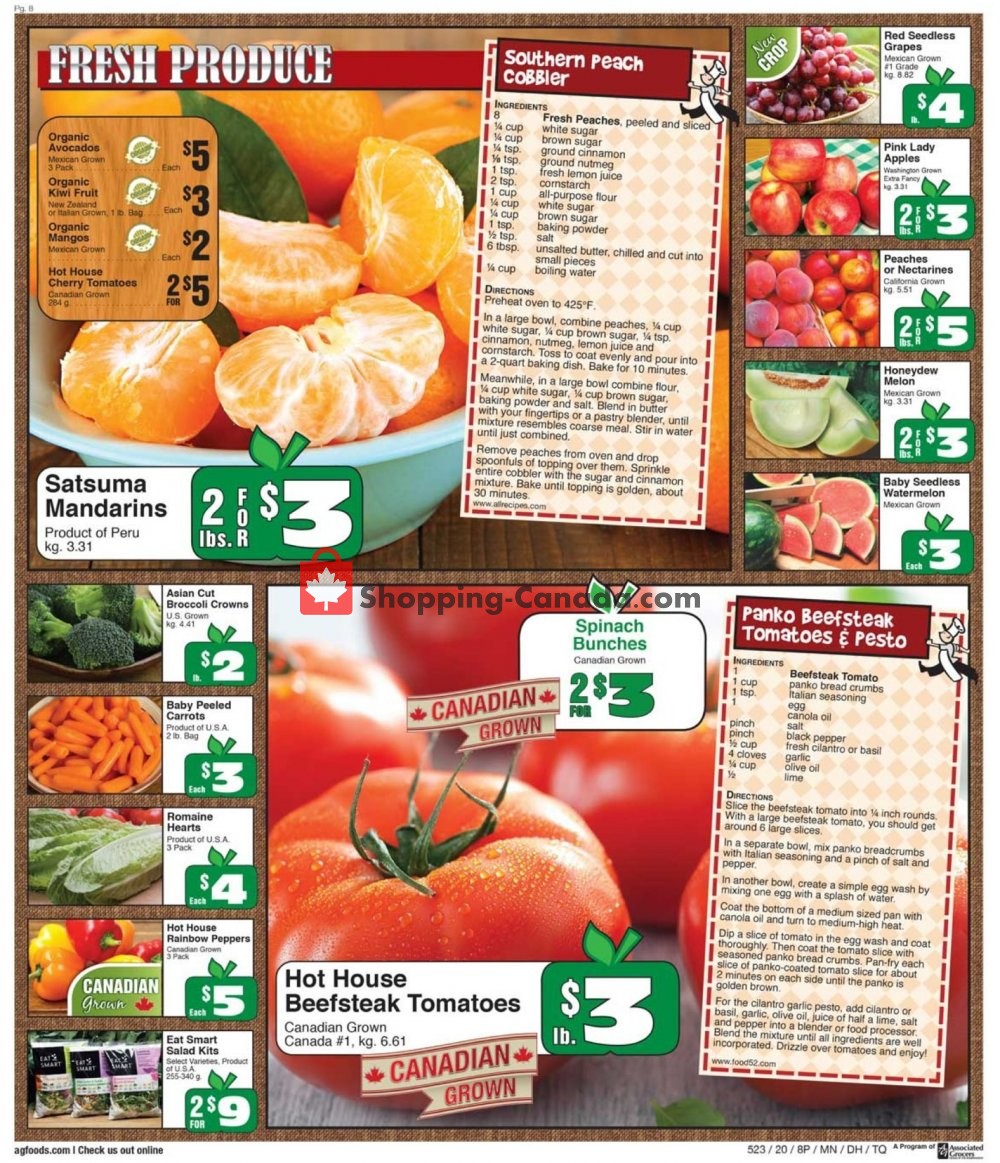 AG Foods flyer from Friday May 29, 2020 to Thursday June 4, 2020 - page 8