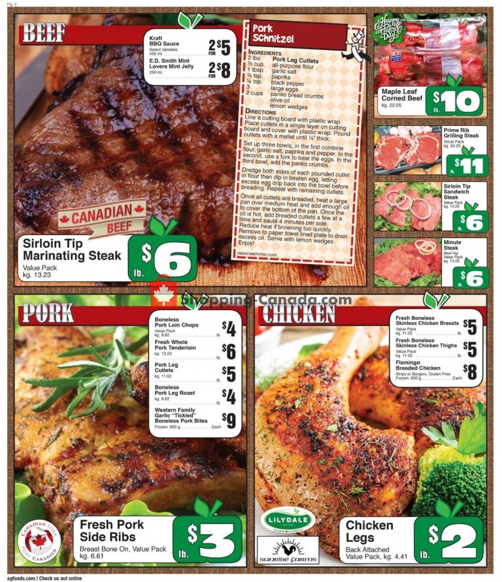 AG Foods flyer from Sunday March 10, 2019 to Saturday March 16, 2019 - page 2