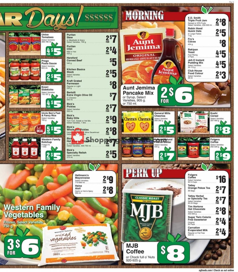 AG Foods flyer from Sunday March 10, 2019 to Saturday March 16, 2019 - page 5