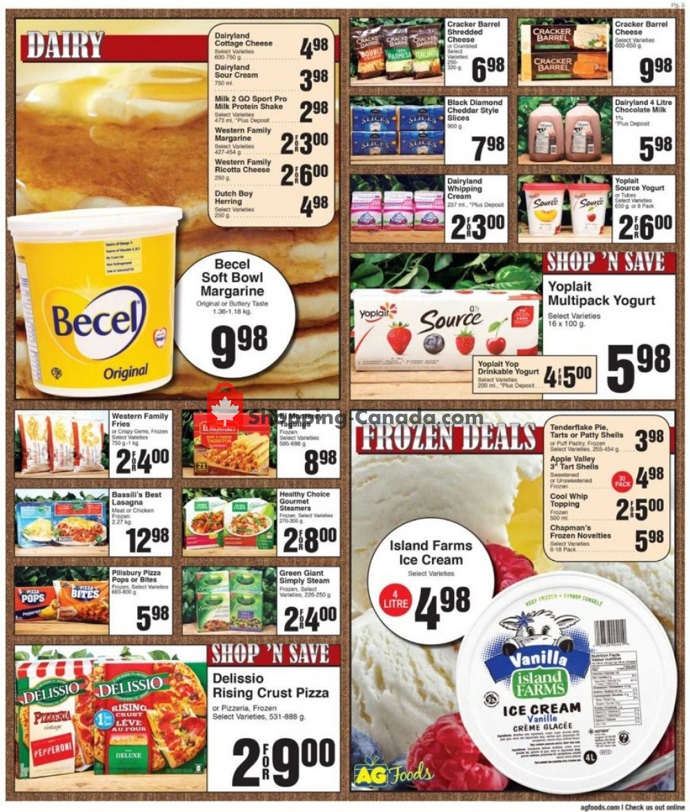 AG Foods flyer from Friday October 19, 2018 to Thursday November 1, 2018 - page 5