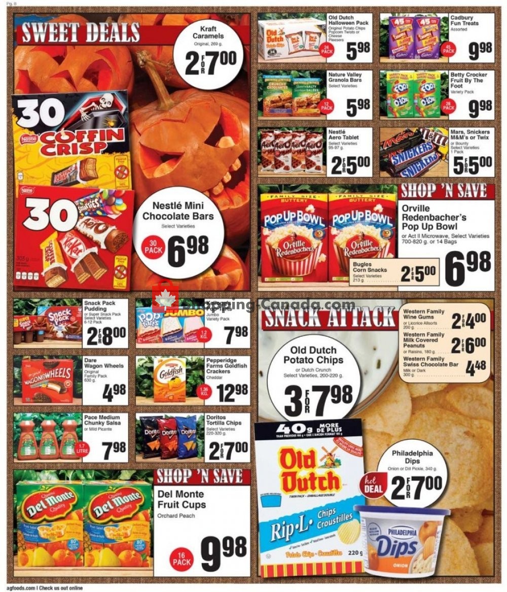 AG Foods flyer from Friday October 19, 2018 to Thursday November 1, 2018 - page 8