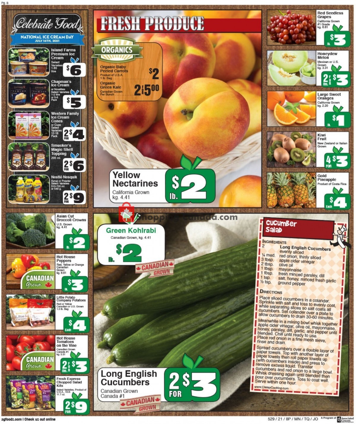 AG Foods flyer from Sunday July 11, 2021 to Saturday July 17, 2021 - page 8