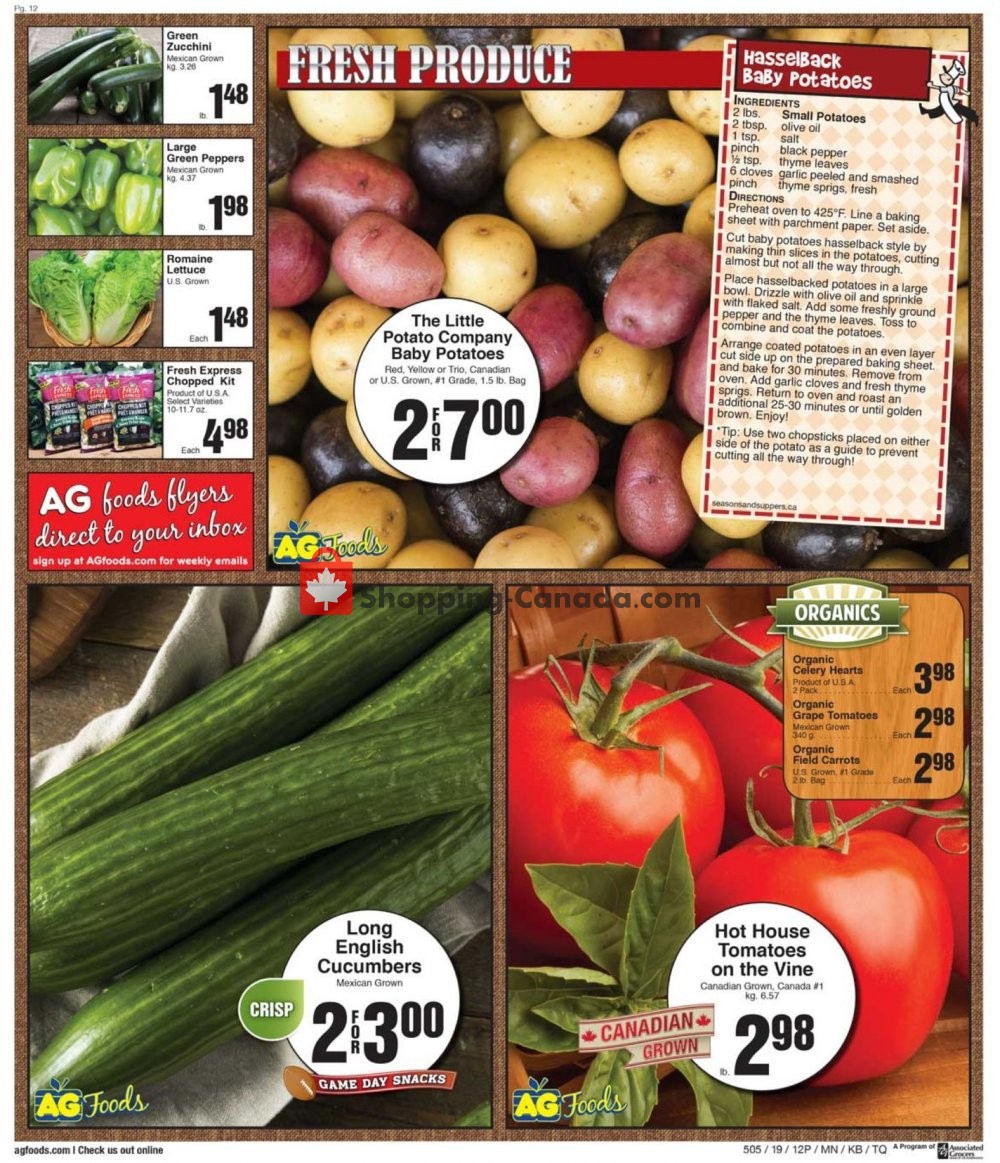AG Foods flyer from Sunday January 27, 2019 to Saturday February 2, 2019 - page 12