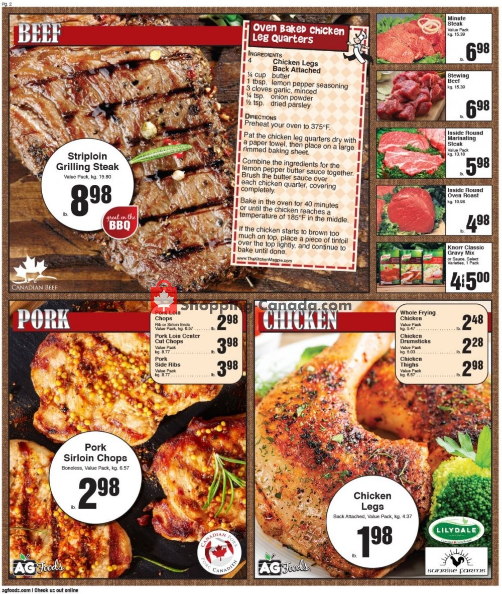 AG Foods flyer from Sunday January 17, 2021 to Saturday January 23, 2021 - page 2