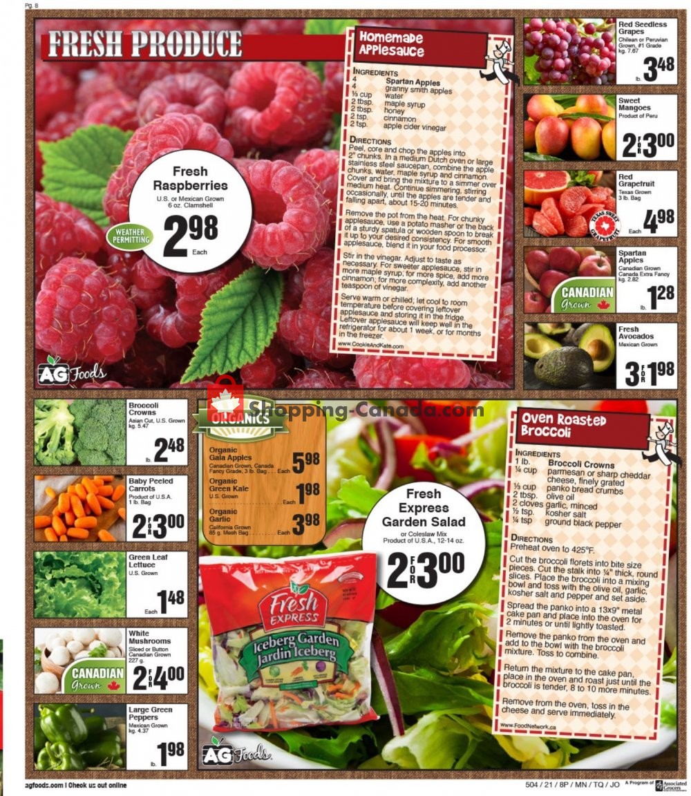 AG Foods flyer from Sunday January 17, 2021 to Saturday January 23, 2021 - page 8