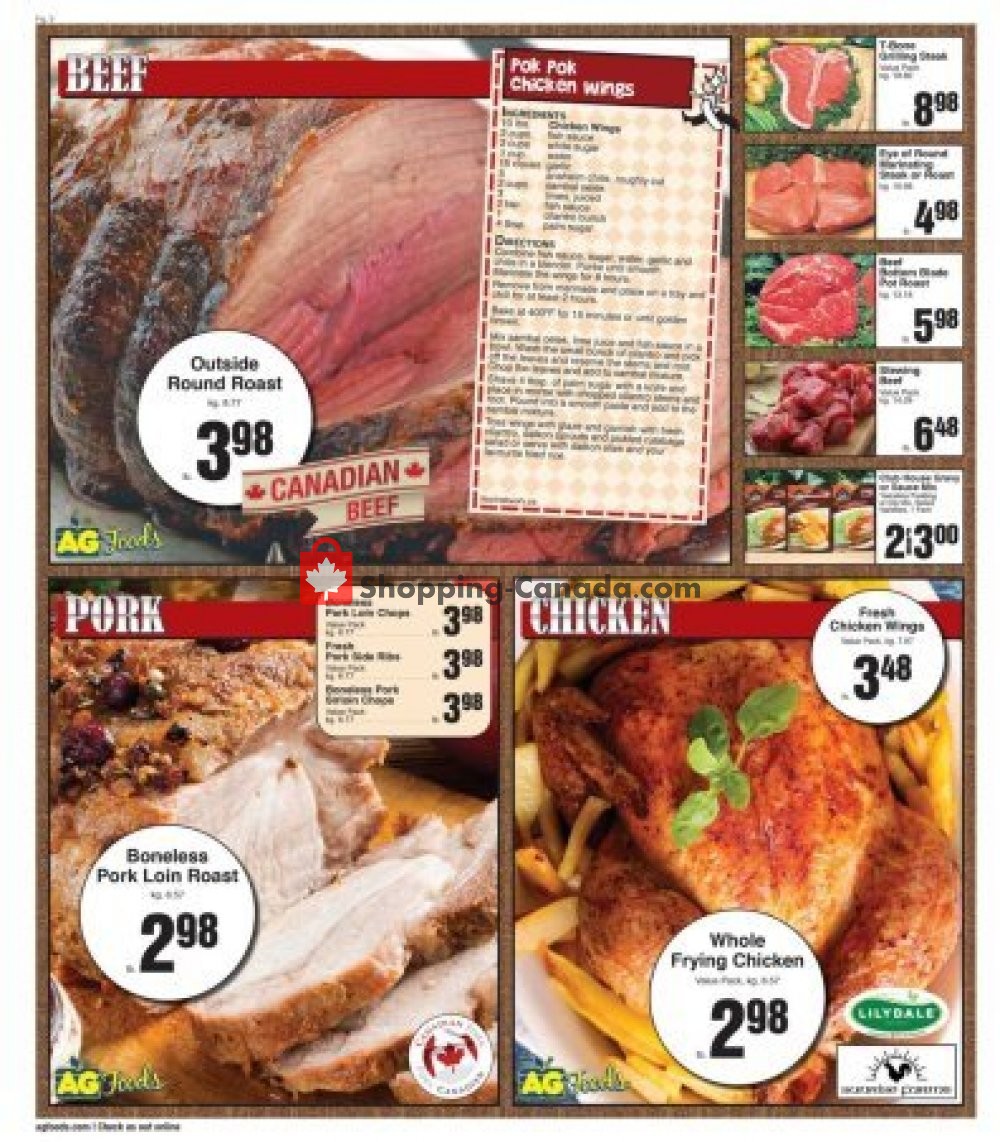 AG Foods flyer from Friday January 18, 2019 to Thursday January 24, 2019 - page 2