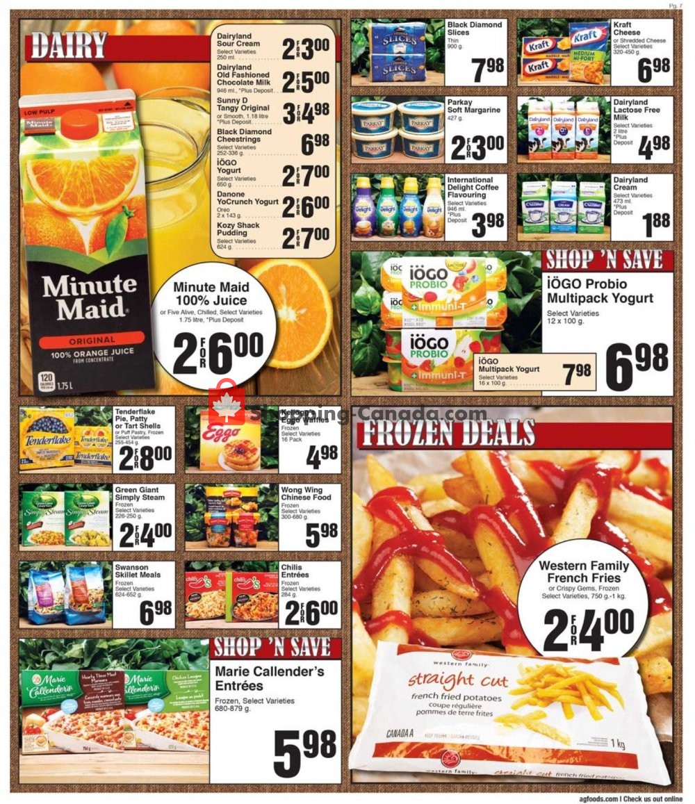 AG Foods flyer from Friday January 4, 2019 to Thursday January 10, 2019 - page 7