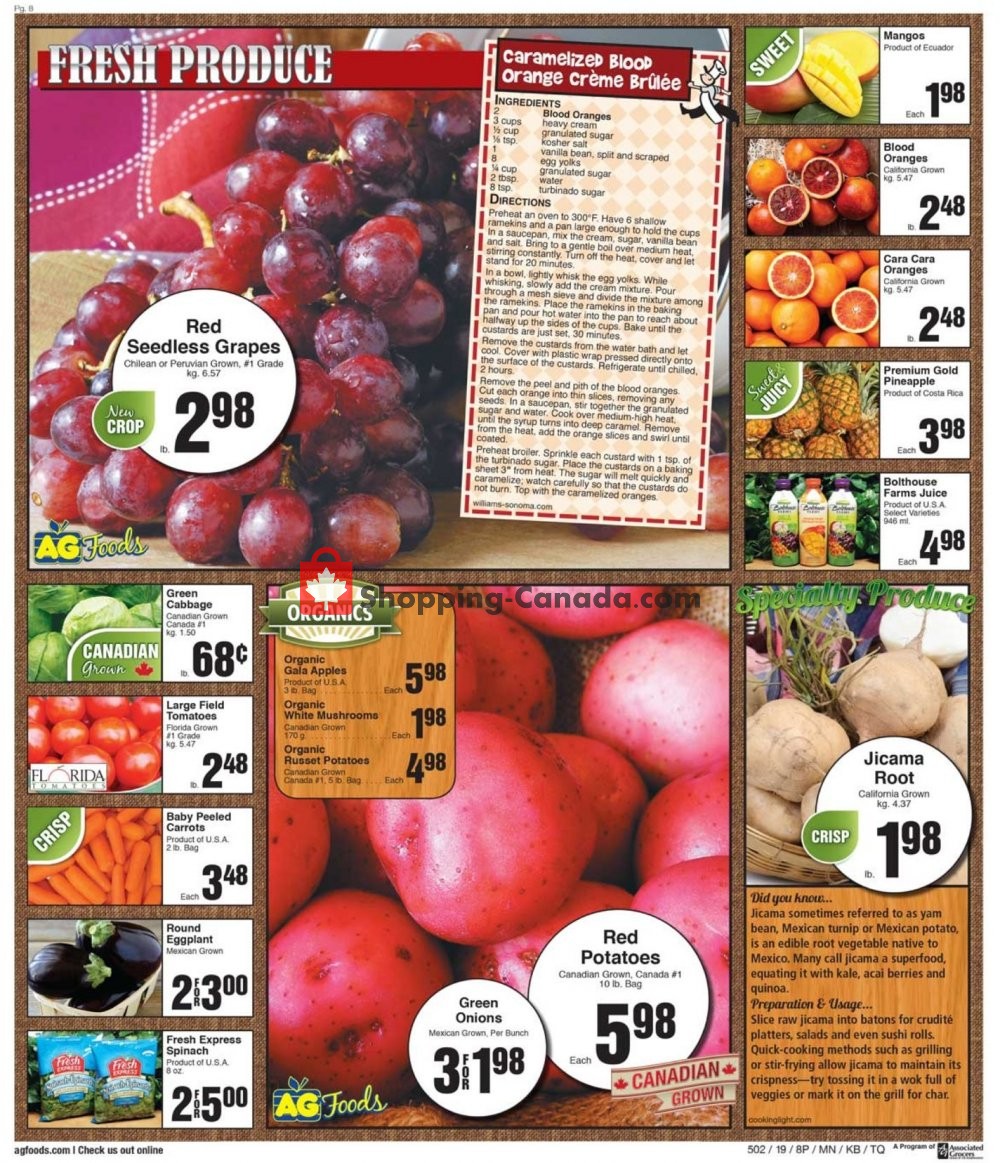 AG Foods flyer from Friday January 4, 2019 to Thursday January 10, 2019 - page 8