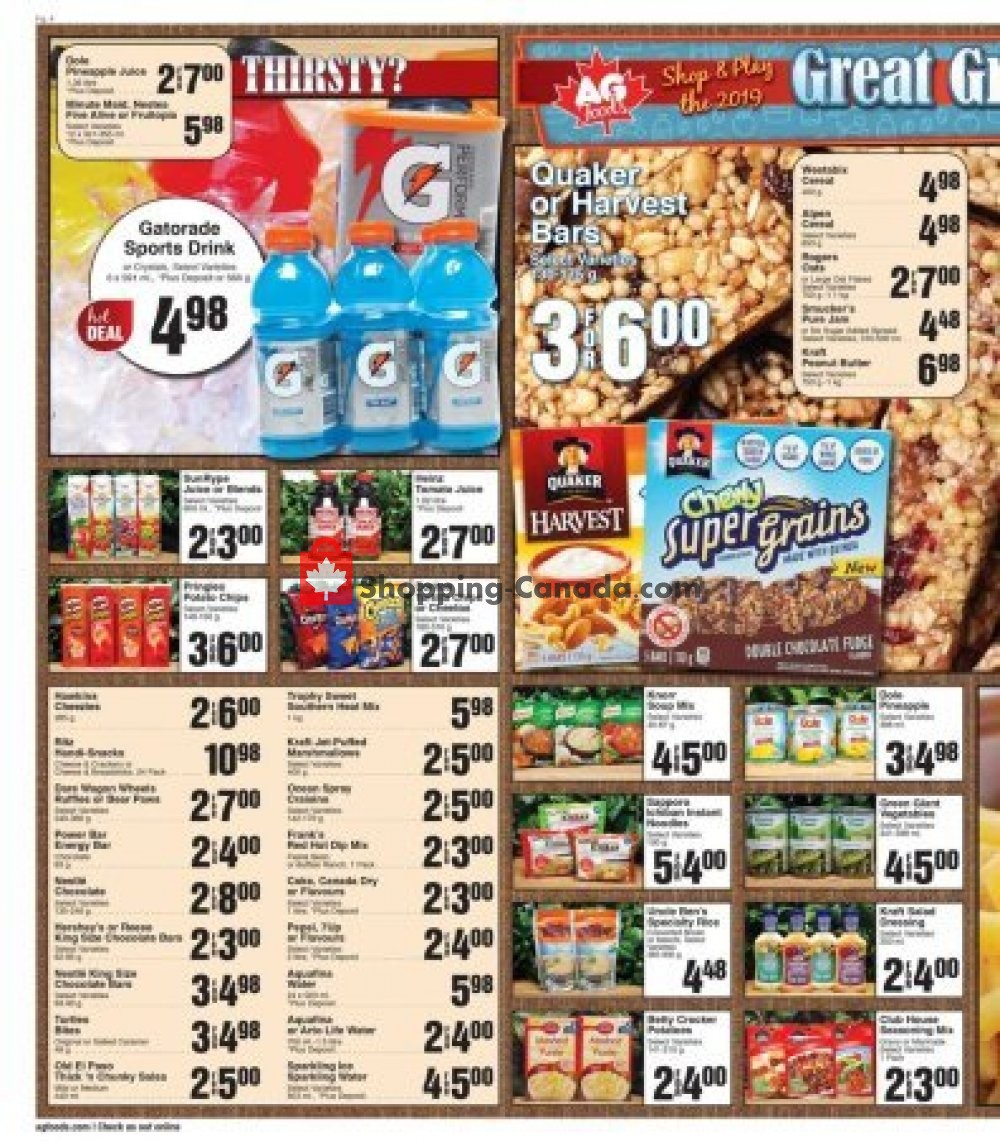 AG Foods flyer from Sunday January 6, 2019 to Saturday January 12, 2019 - page 4