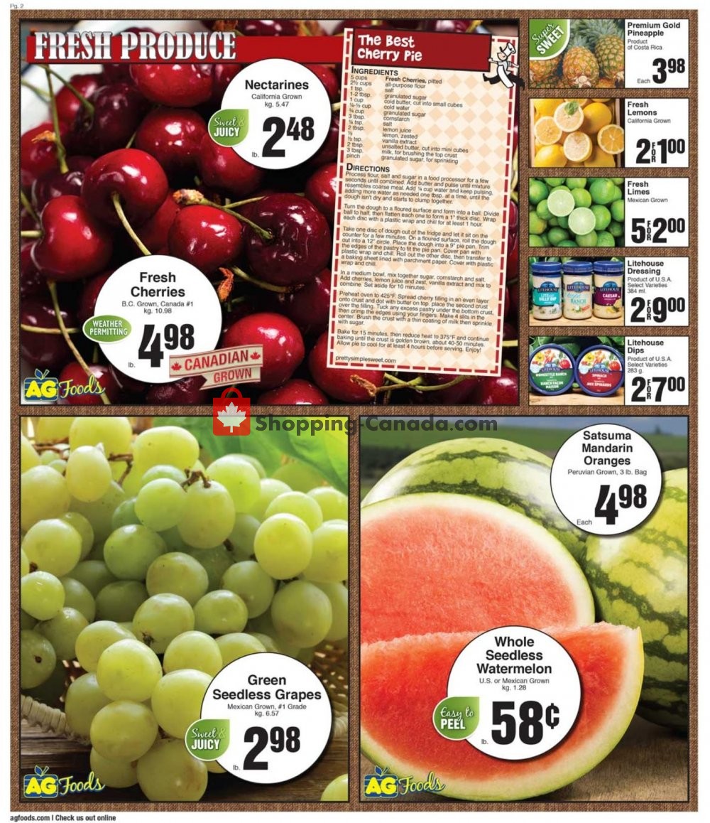 AG Foods flyer from Friday June 21, 2019 to Thursday June 27, 2019 - page 2