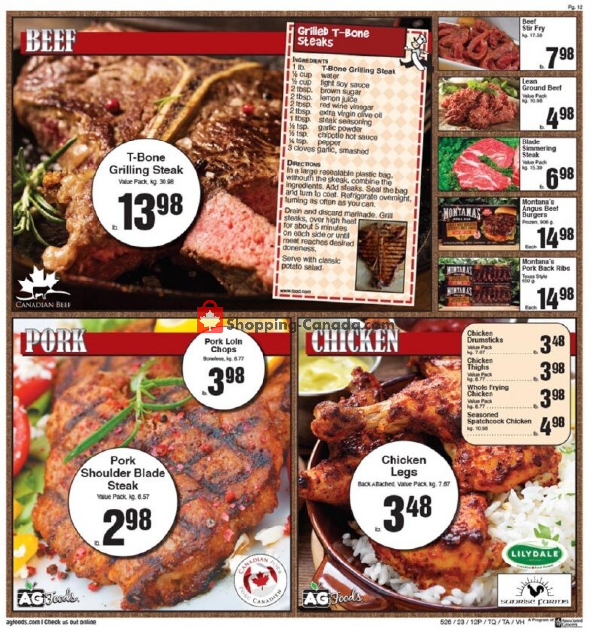 AG Foods flyer from Friday June 23, 2023 to Thursday June 29, 2023 - page 12
