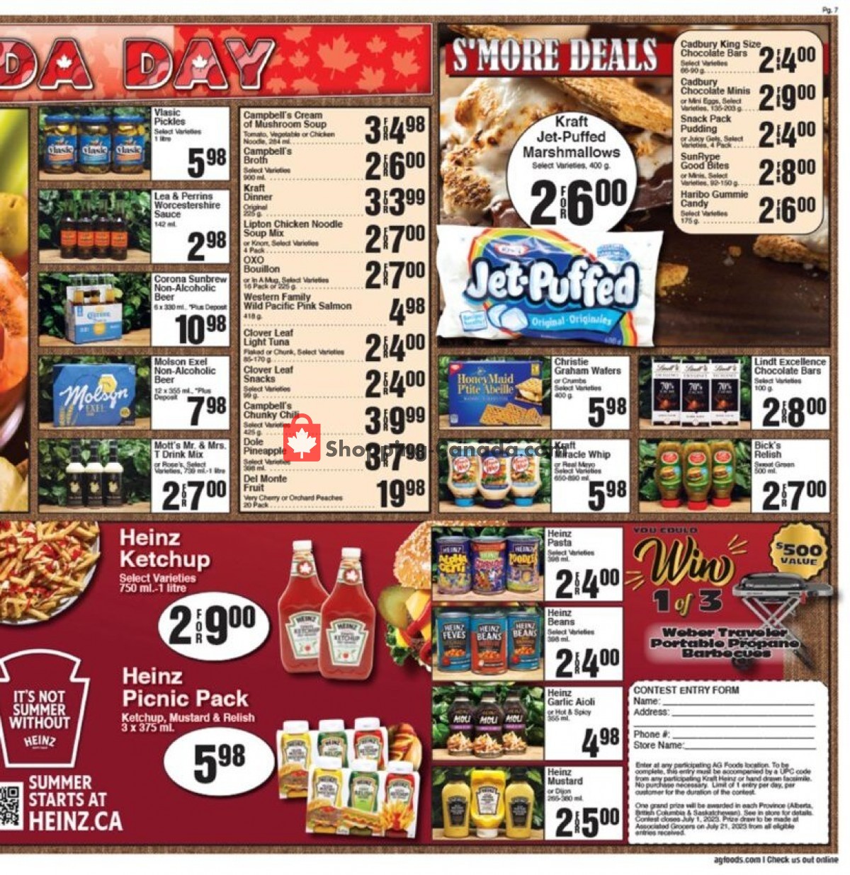 AG Foods flyer from Friday June 23, 2023 to Thursday June 29, 2023 - page 7