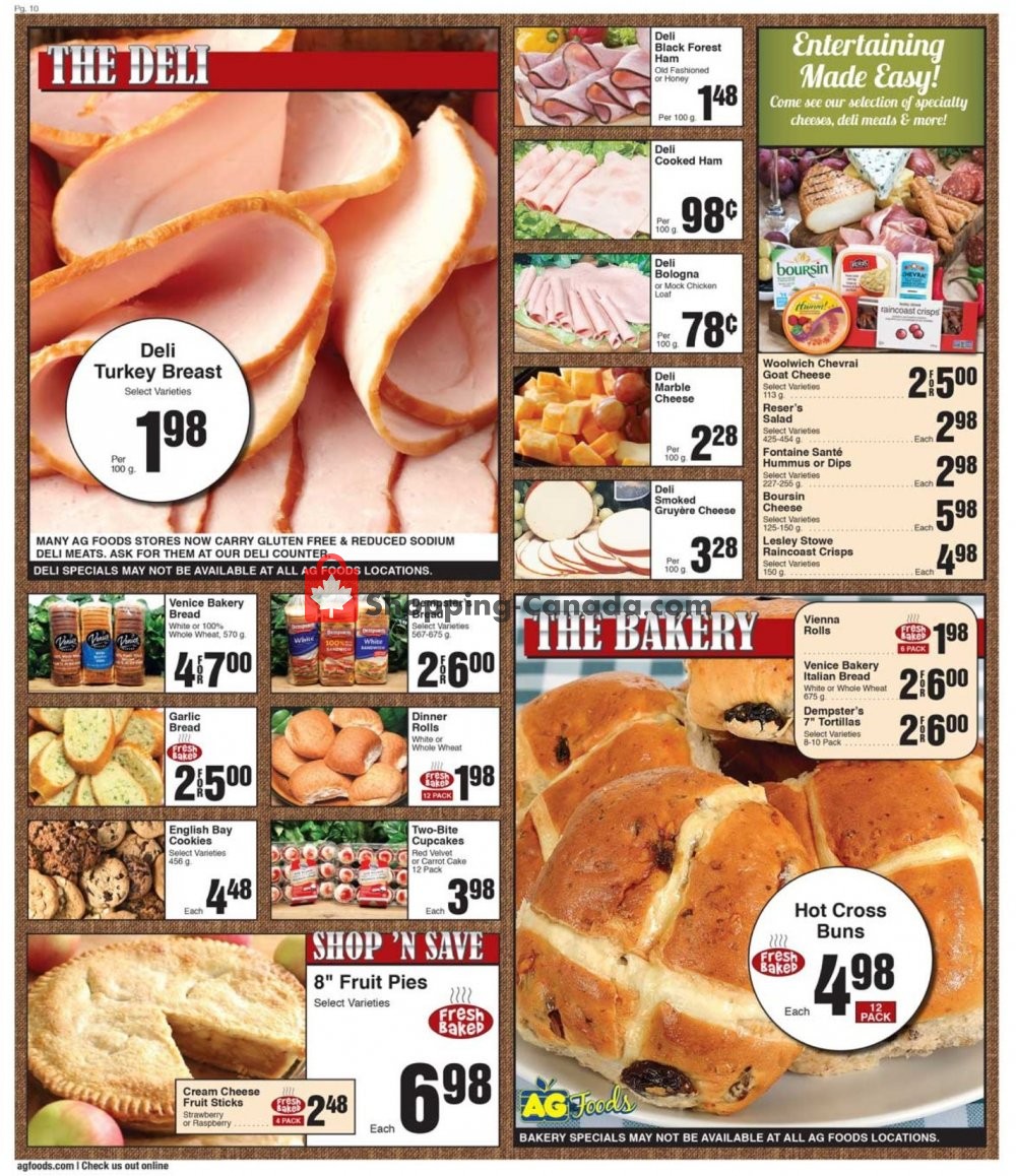 AG Foods flyer from Monday April 15, 2019 to Sunday April 21, 2019 - page 10