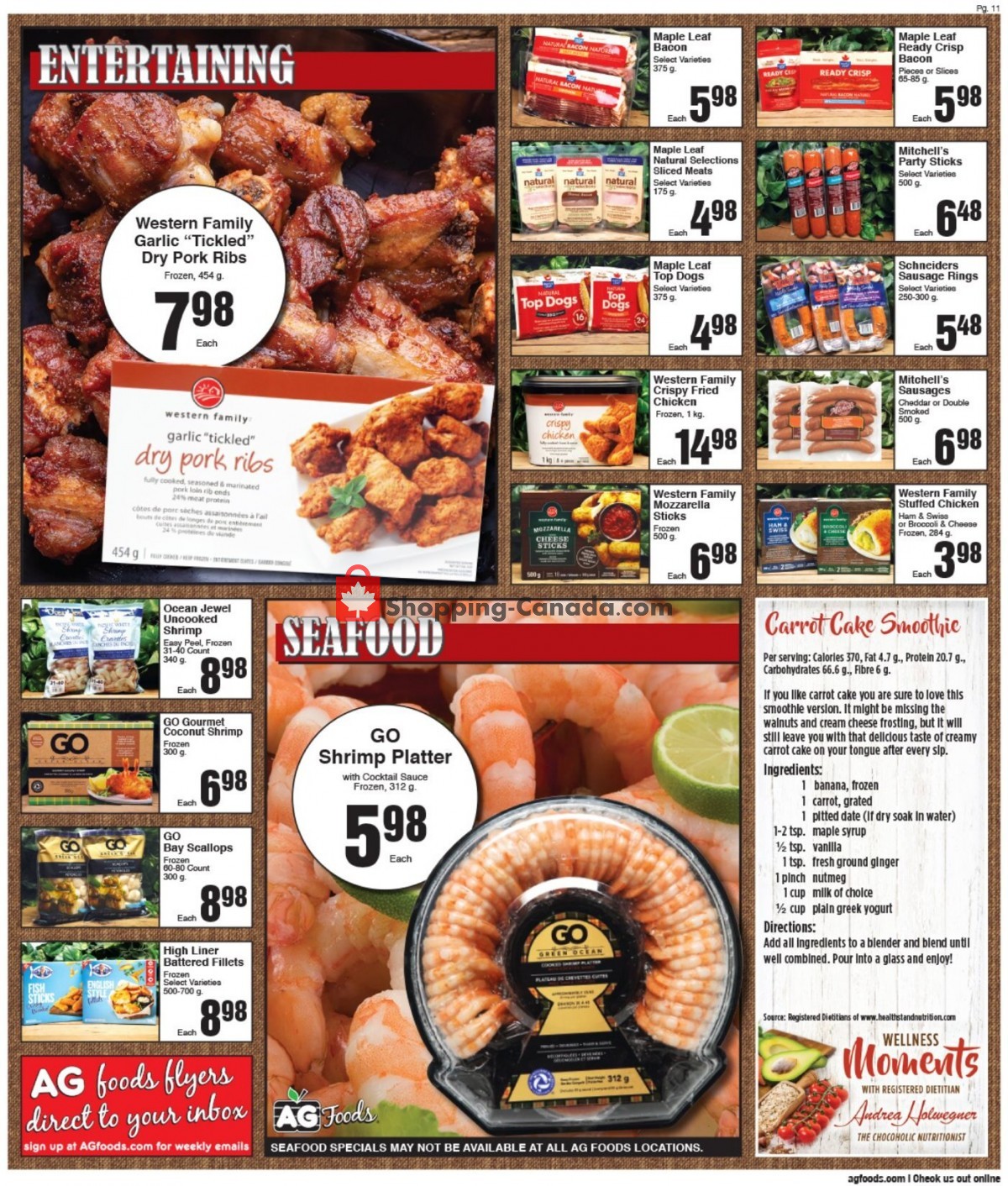 AG Foods flyer from Friday March 26, 2021 to Thursday April 1, 2021 - page 11