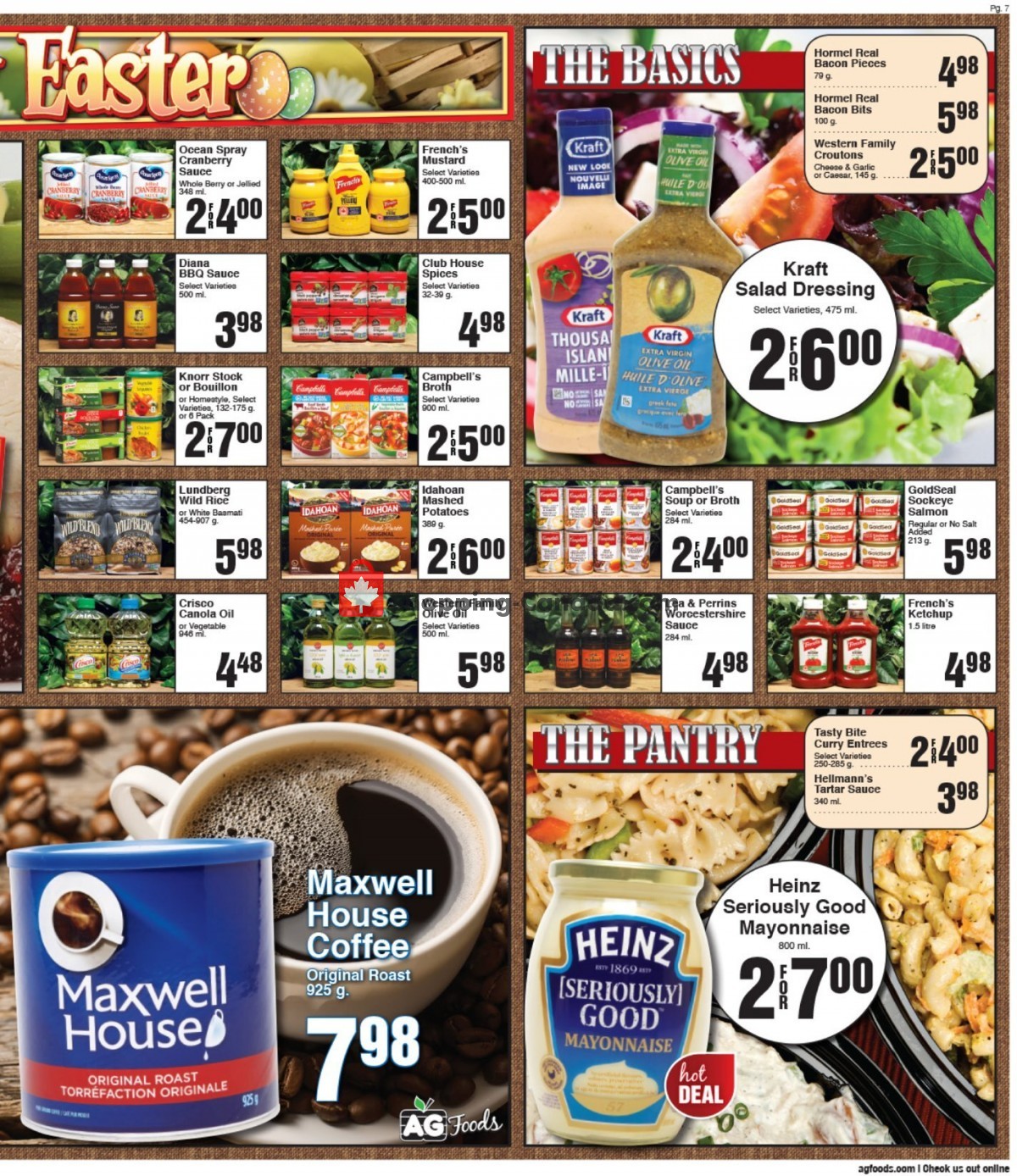 AG Foods flyer from Friday March 26, 2021 to Thursday April 1, 2021 - page 7