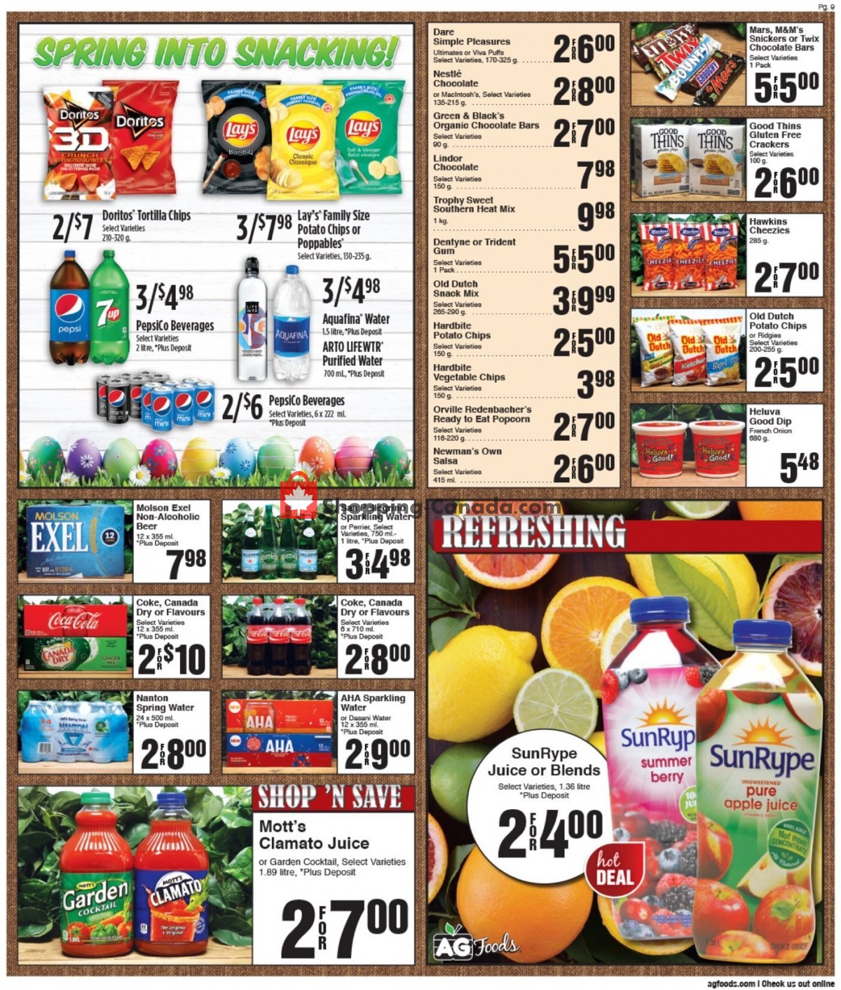AG Foods flyer from Friday March 26, 2021 to Thursday April 1, 2021 - page 9