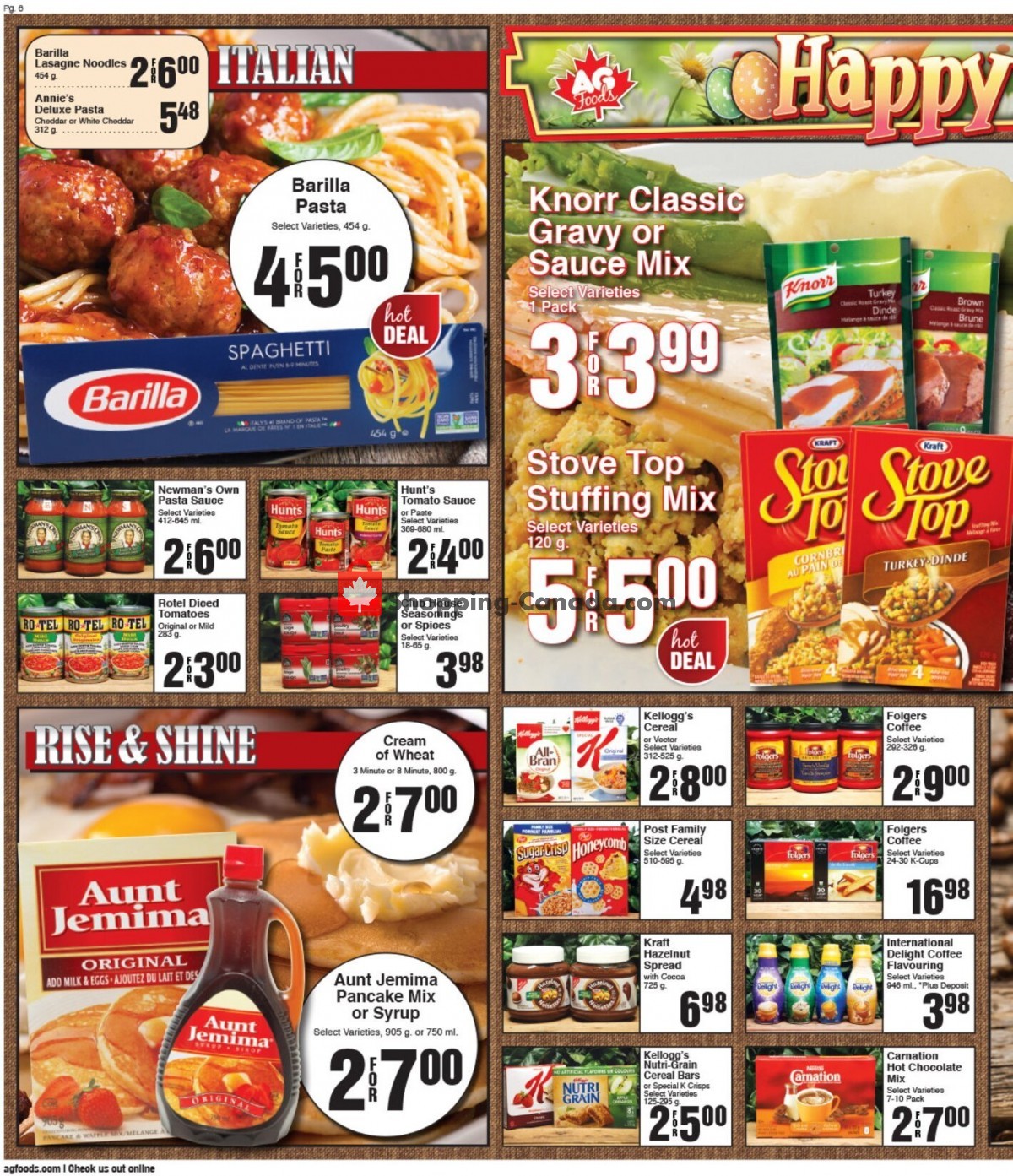 AG Foods flyer from Friday March 26, 2021 to Thursday April 1, 2021 - page 6