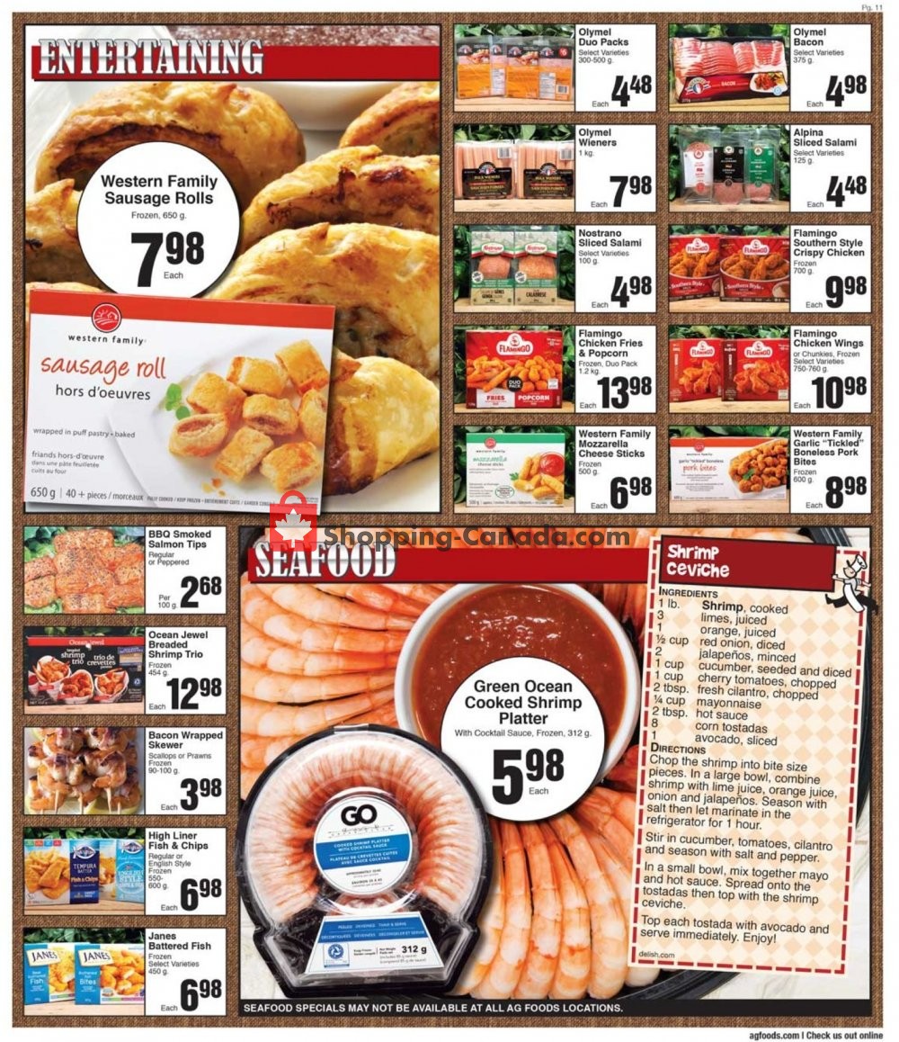 AG Foods flyer from Monday April 15, 2019 to Sunday April 21, 2019 - page 11