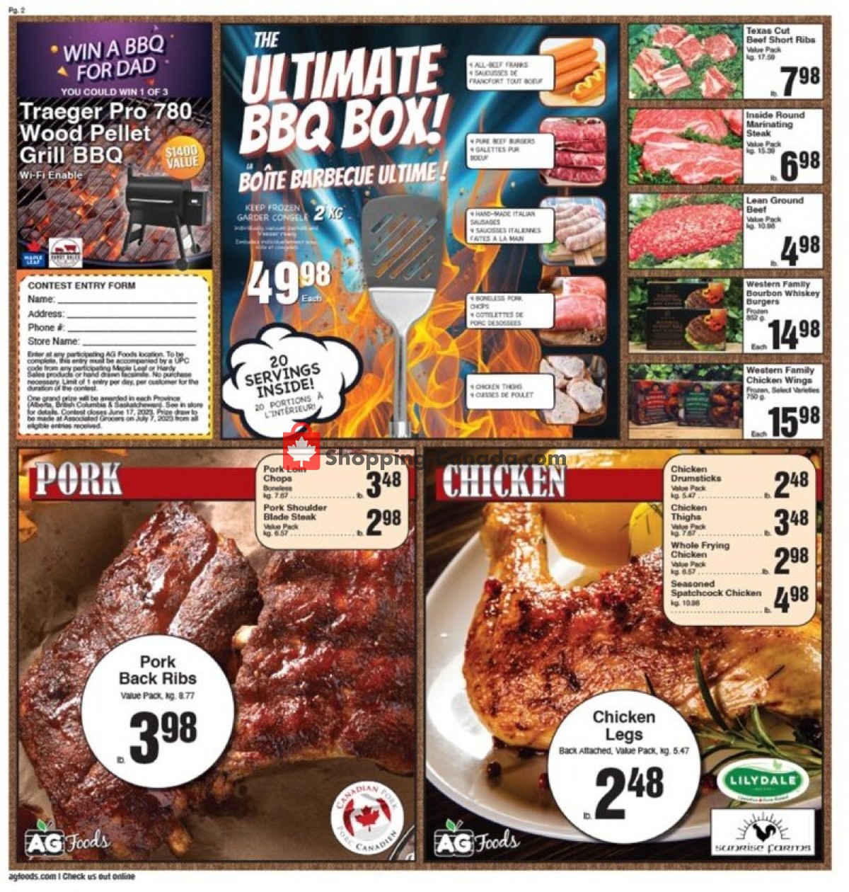 AG Foods flyer from Sunday June 11, 2023 to Saturday June 17, 2023 - page 2