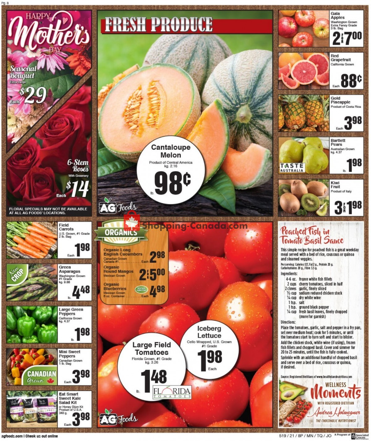 AG Foods flyer from Sunday May 2, 2021 to Saturday May 8, 2021 - page 8