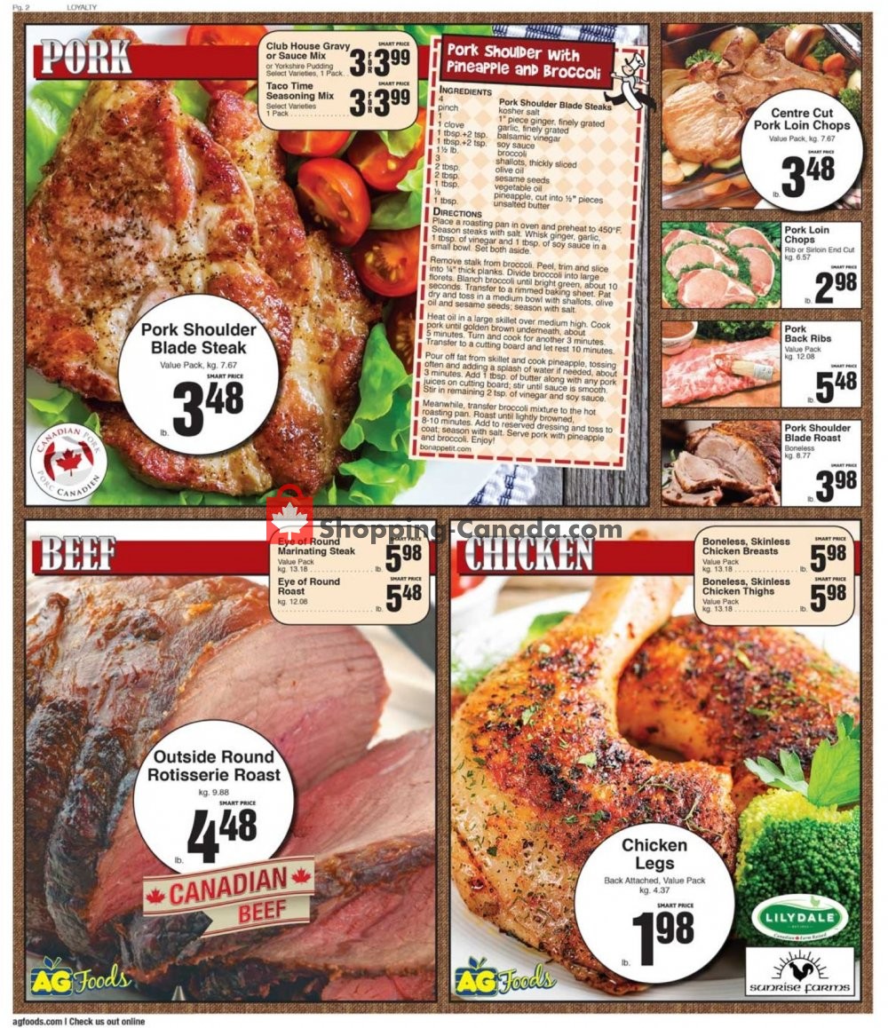 AG Foods flyer from Sunday May 5, 2019 to Saturday May 11, 2019 - page 2