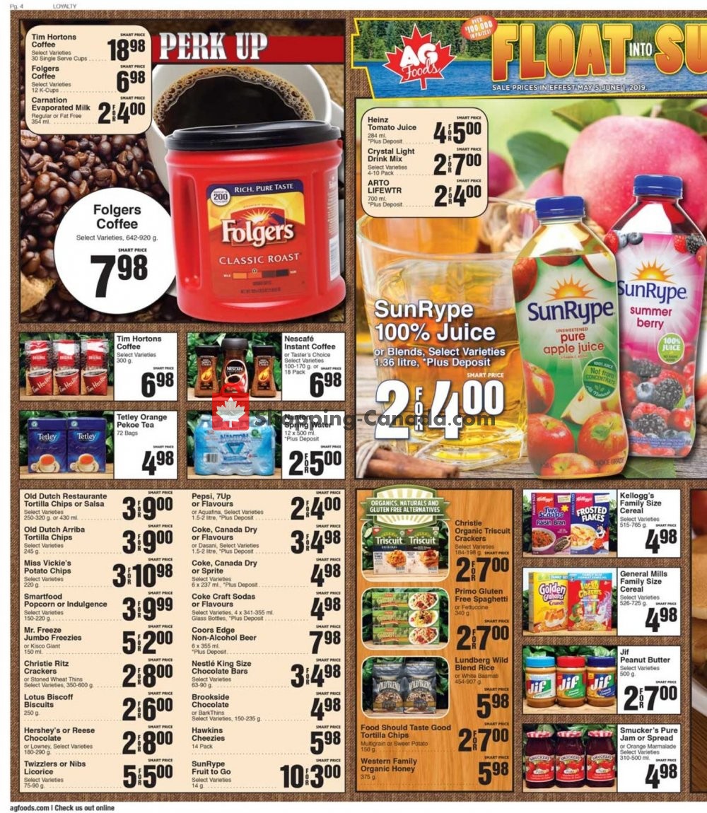 AG Foods flyer from Sunday May 5, 2019 to Saturday May 11, 2019 - page 4