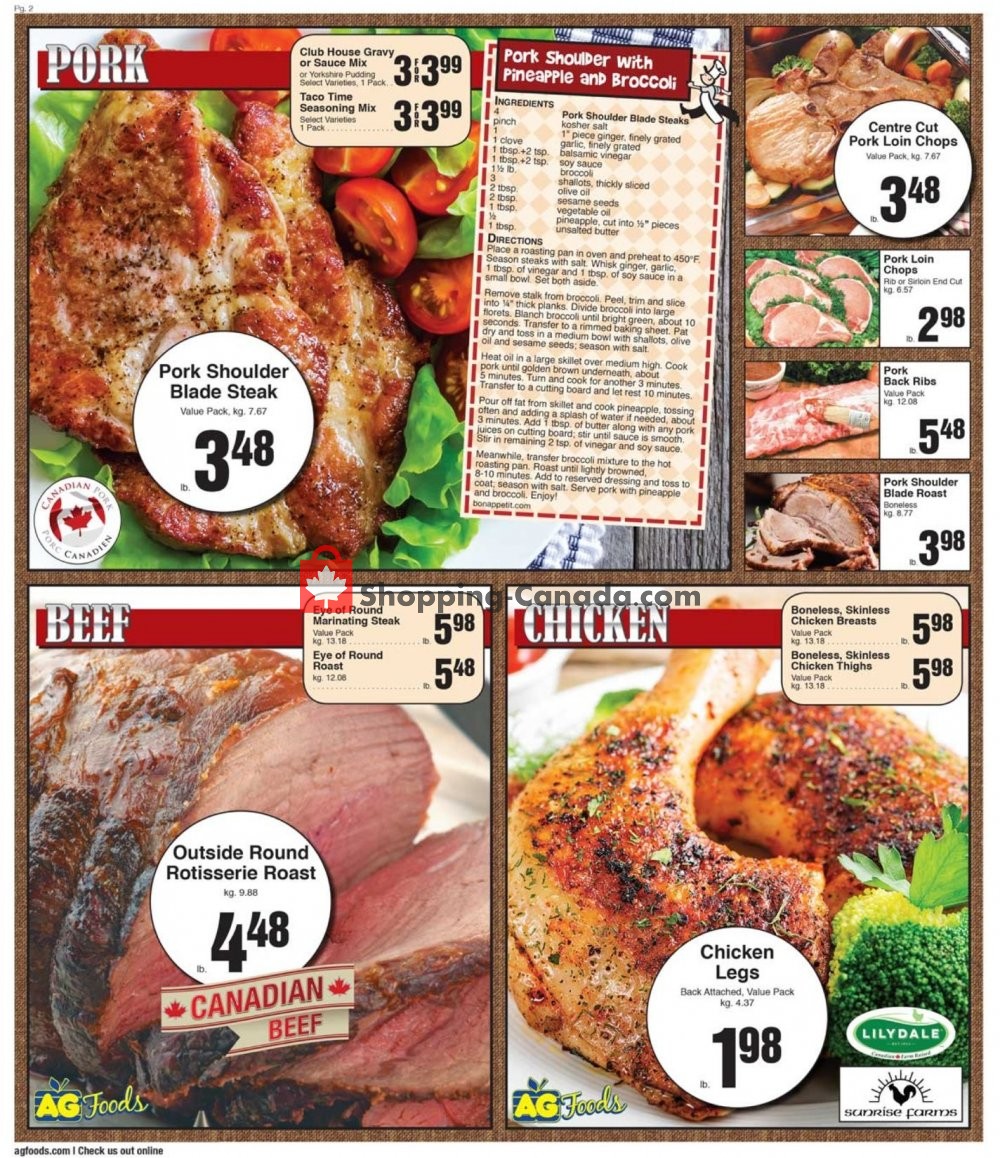 AG Foods flyer from Sunday May 5, 2019 to Saturday May 11, 2019 - page 2
