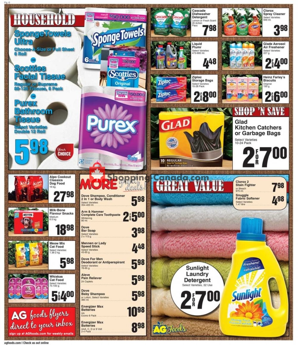 AG Foods flyer from Sunday May 5, 2019 to Saturday May 11, 2019 - page 6