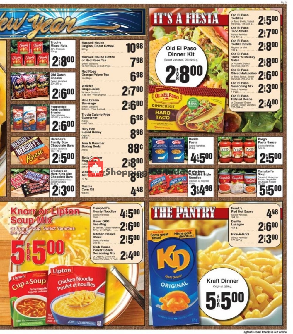 AG Foods flyer from Friday December 28, 2018 to Thursday January 3, 2019 - page 5