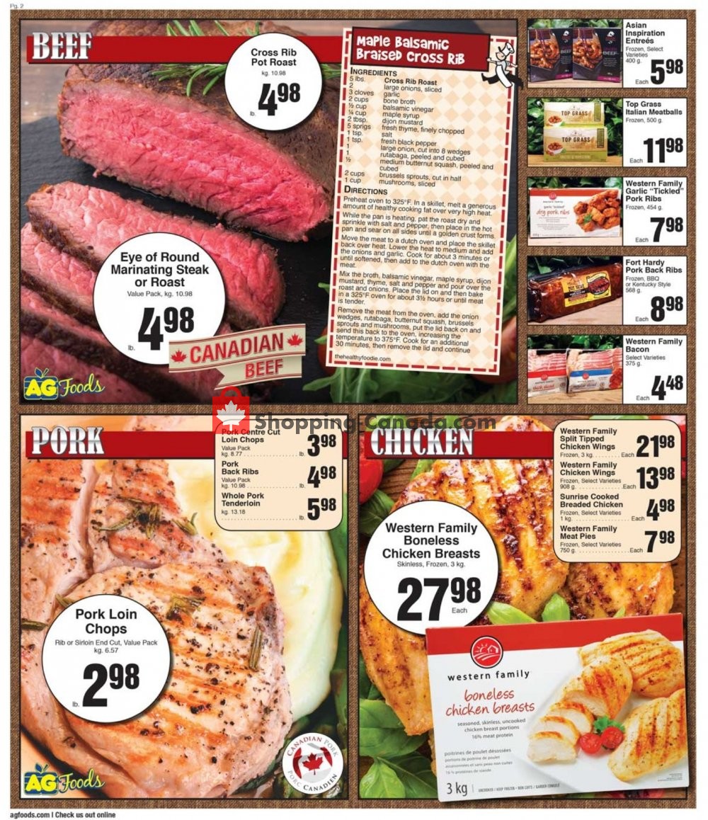 AG Foods flyer from Sunday December 30, 2018 to Saturday January 5, 2019 - page 2