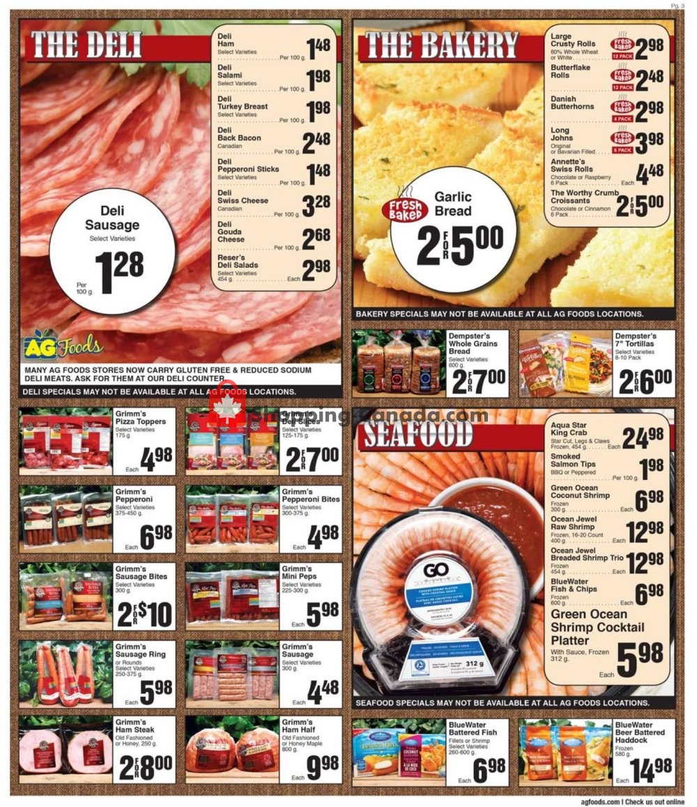 AG Foods flyer from Sunday December 30, 2018 to Saturday January 5, 2019 - page 3