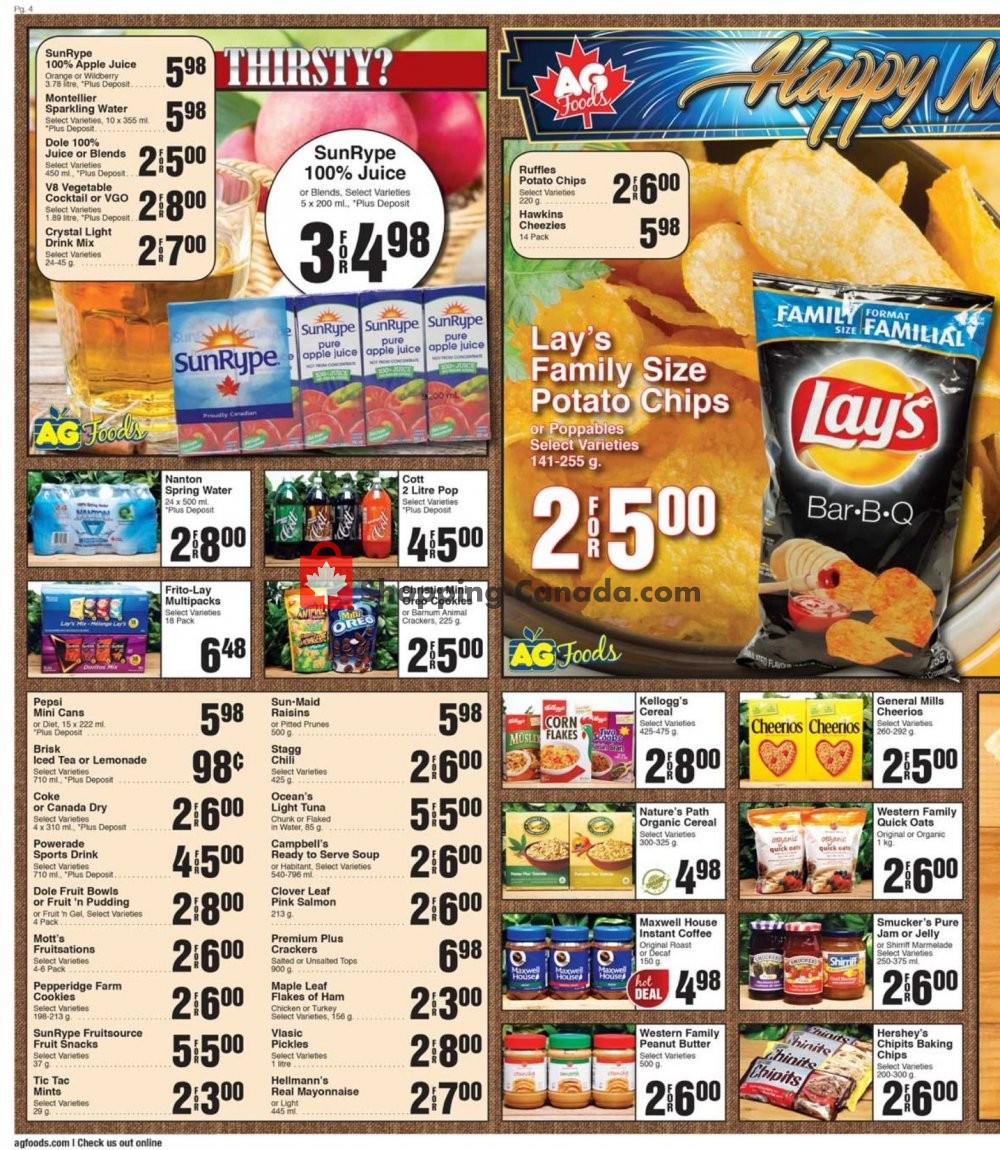AG Foods flyer from Sunday December 30, 2018 to Saturday January 5, 2019 - page 4
