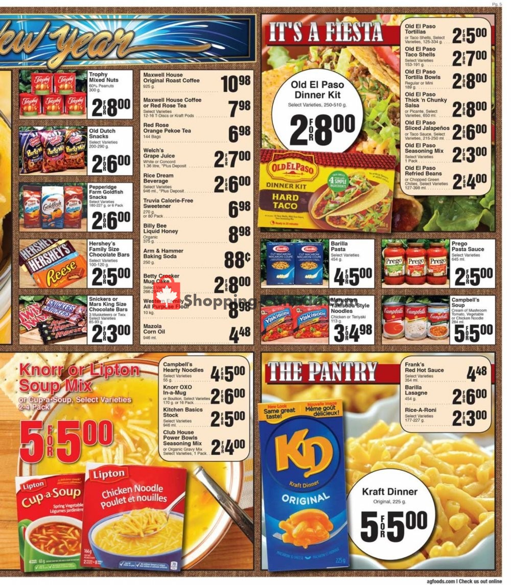 AG Foods flyer from Sunday December 30, 2018 to Saturday January 5, 2019 - page 5
