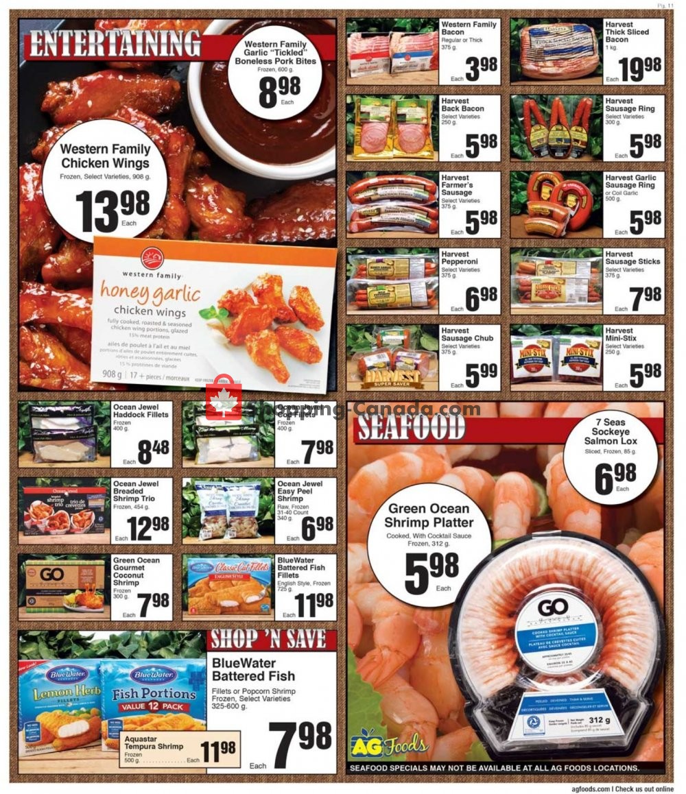 AG Foods flyer from Sunday October 6, 2019 to Saturday October 12, 2019 - page 11
