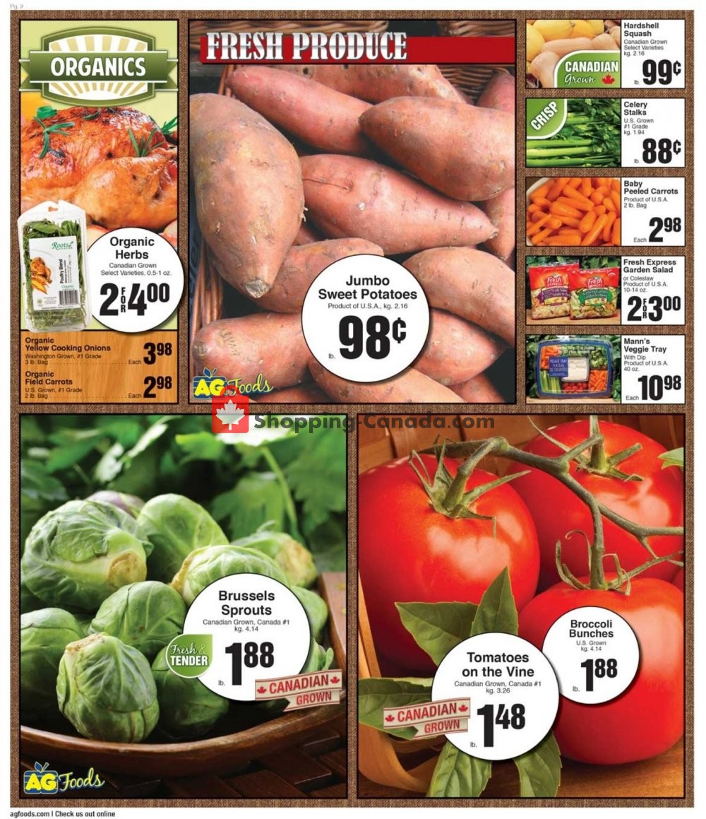 AG Foods flyer from Sunday October 6, 2019 to Saturday October 12, 2019 - page 2