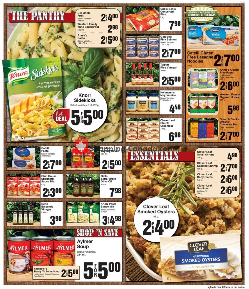 AG Foods flyer from Sunday October 6, 2019 to Saturday October 12, 2019 - page 9